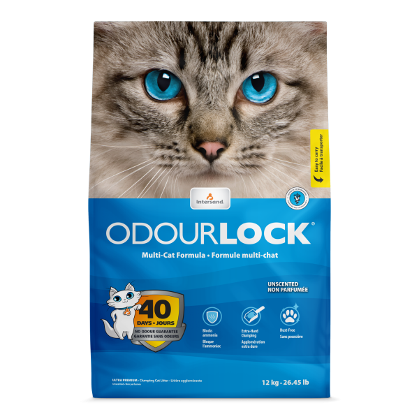 Intersand Odour Lock(Blue)  天無塵貓砂 12kg