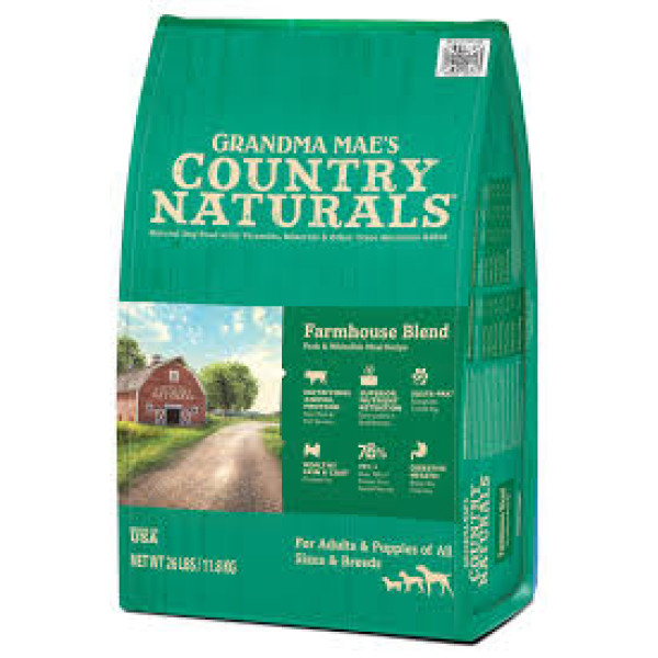 Country Naturals Farmhouse Blend Formula 低敏感白鯡魚全犬種配方 14lbs