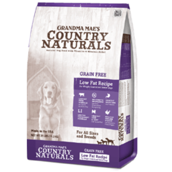Country Naturals Grain Free Low Fat Recipe for Dogs 無穀物全犬防敏高纖精簡配方 4lbs