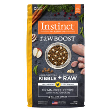 Instinct Raw Boost Grain-Free Recipe with Real Chicken 本能生肉無穀物雞肉犬用糧 4lbs