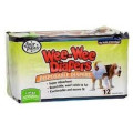 Four Paws Wee-Wee Diapers Large (35-45 lbs) 犬用即棄尿片(大碼) (12 Pads) 
