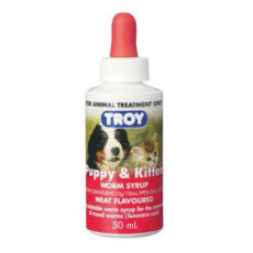 Troy Puppy and Kitten Worm Syrup 幼犬貓除虫糖漿 50mL