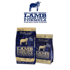 PetKind Grain Free Lamb & Lamb Tripe 無穀物羊+羊草胃狗乾糧 6lbs