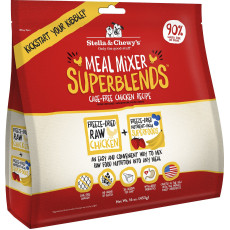 Stella & Chewy's SuperBlends Meal Mixers Cage-Free Chicken For Dogs 超級乾狗糧伴侶放養雞配方 3.25oz