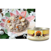 Weruva Meow Luau – With Mackerel and Pumpkin 鯖魚片、南瓜、紅蘿蔔罐頭 156g X 24 罐