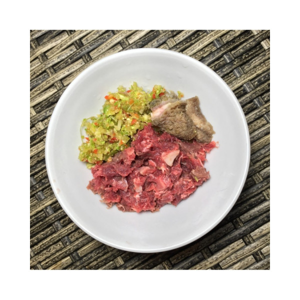 BORD (The Hungry Pet) Pet Dinner -  Beef Supreme 寵物肉餅 - 純牛配方 1kg (12 pcs) 