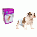 PoochPad Disposable Absorbent Diapers 犬用即棄尿片  (X-small 4lb to 8lb) 12packs/bag