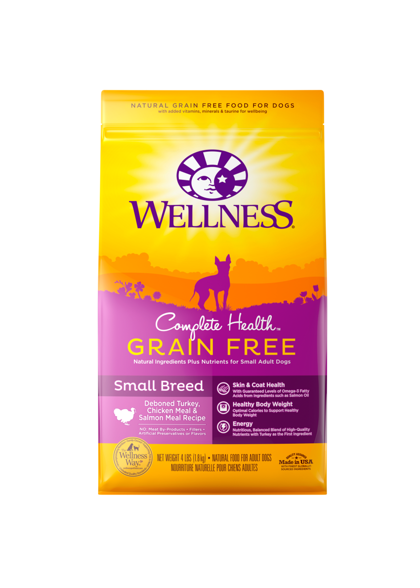 Wellness dog food small breed puppy hotsell