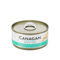 Canagan Grain Free For Cat  Chicken with Sardine 無穀物雞肉伴沙甸魚 75g