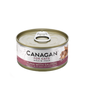 Canagan Grain Free For Cat Tuna with Salmon  無穀物吞拿魚伴三文魚 75g