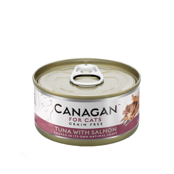 Canagan Grain Free For Cat Tuna with Salmon  無穀物吞拿魚伴三文魚 75g X12