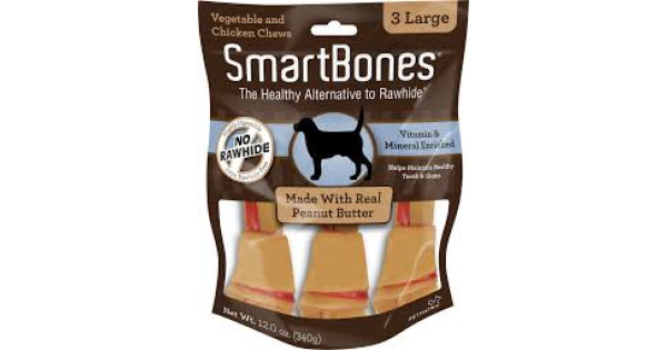 smartbones peanut butter large