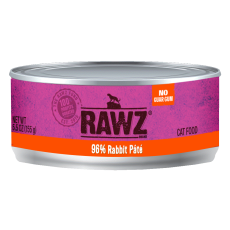 Rawz 96% Rabbit Pate Cat Can Food 兔肉全貓罐頭 156g