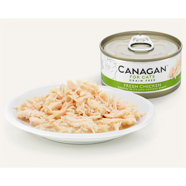 Canagan Grain Free For Cat Fresh Chicken 75g X12