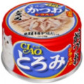 CIAO Chicken , Bonito and Shirauo Cat wet Food 濃湯 雞肉・鰹魚+白飯魚仔貓罐頭 80g