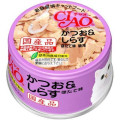 CIAO Bonito & Shirasu Scallop Taste Wet Cat Food 頂級貓罐系列-鰹魚&白飯魚仔(瑤柱味) 85g X24