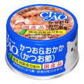CIAO Bonito & Oka (Bonito section) Wet Cat Food 鰹魚+木魚片(鰹魚節) 85g X24