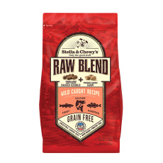 Stella & Chewy's Raw Blend -Wild Caught Raw Blend Kibble 凍乾生肉外層低溫烘焙乾糧+ 凍乾生肉粒 -野生捕撈配方配方 3.5lbs