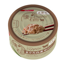 Nisshin Kaiseki Zeppin日清懷石絕品 Maguro White Meat small flakes for senior白肉吞拿魚(細切) 高齡貓 80g  X24