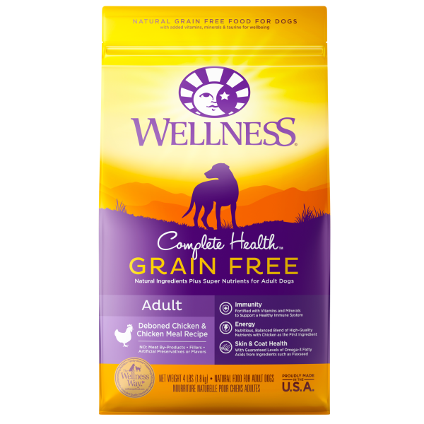 Wellness Complete Health Grain Free Deboned Chicken & Chicken Meal For Dogs 無穀物雞肉 (單一動物蛋白) 狗配方 24lbs